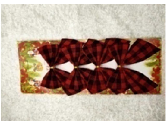 Бант G52 9,5х10,5см 4шт